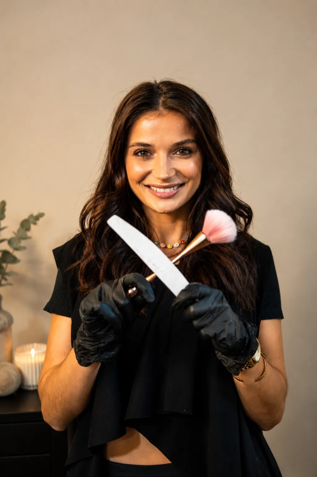 Inesa Grejdieru, técnica de unhas na Ms Beauty